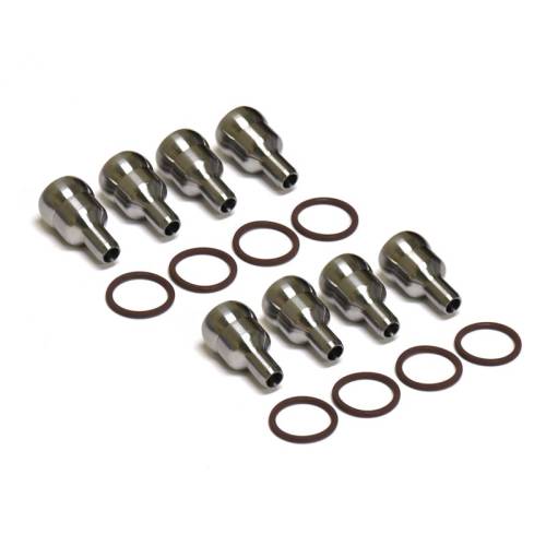 Diesel Performance - High Pressure Oil Rail Ball Tubes 04.5-07 Ford 6.0L Powerstroke Set Of 8 XD213