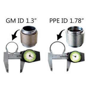 TUNING - High Flow Exhaust Manifolds and Up-Pipes Kit - GM 6.6L Duramax 2001 CA and 2001-2004 FED (116111000) - Image 11